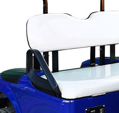 Customized Blue Electric LSV Lithium Ion Golf Cart 2 Passenger