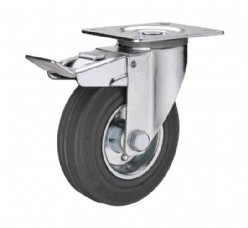 Buy Industry Rubber Caster Grey at wholesale prices