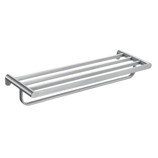 Solid 304 Stainless Steel Towel Rack Holder Towel Rail Bar Metal