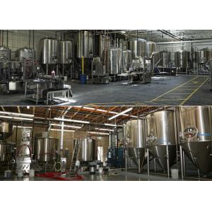 35HL Large Brewing Equipment Fabrication SS316 Material Advanced CIP Cleaning