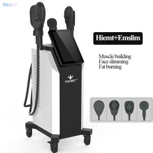 5 Handles Vertical Ems Body Sculpting Machine peface Hiemt Customizable
