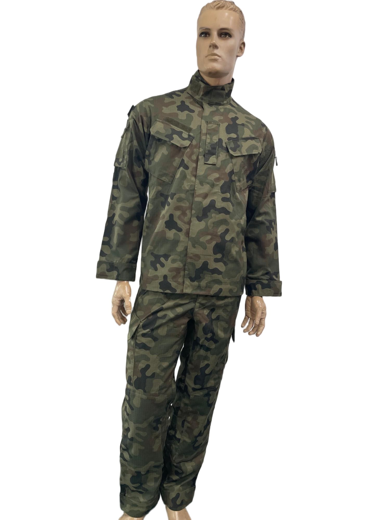 TC6535 Plaid Camouflage Rip-Stop Windproof Durable Breathable Jungle Field