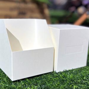 Custom White Rigid Gift Box for Coffee Tea Snacks