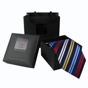 colorful silk necktie