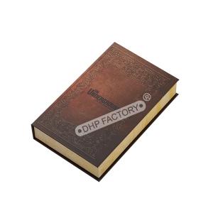 Fashionable Browm Deco Books Box With Luxury Gifts Elegant Style