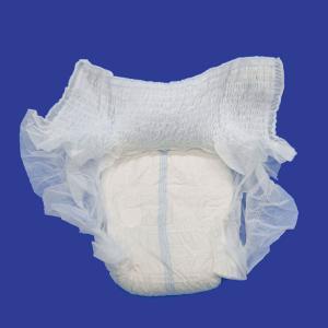 Highly OEM ODM Soft Breathable Cotton Topsheet Pants Diapers with Original Woven