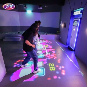 All In One Mobile Interactive Floor Projection Puzzle Games With 48 Games