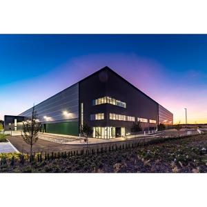 Windproof Steel Structure Shopping Mall Stability Prefab Professional