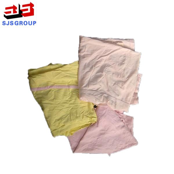 Buy Second Hand Clothing 20kg/Bag Cloth Cleaning Rags at wholesale prices