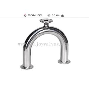 Polished Stainless Steel Sanitary Clamp tee clamp elbow SUS304 SS316L