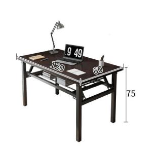 Home Office Furniture Manufacturers Simple Folding Computer Long Table Iron