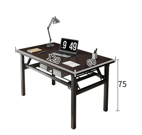 Home Office Furniture Manufacturers Simple Folding Computer Long Table Iron
