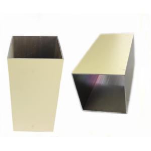Multifunctional Powder Coated Aluminum Tubing , Extruded Aluminum Square Tube