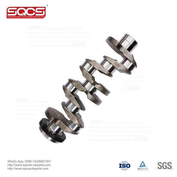 Balck SQCS Auto Parts Crankshaft for Mercedes Benz OM651 Ciguenal Motor Vehiculo 6510302501 6510301901 Engine Vehicle