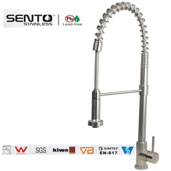 Buy Modern home faucet single handle pull out kitchen mixer at wholesale prices