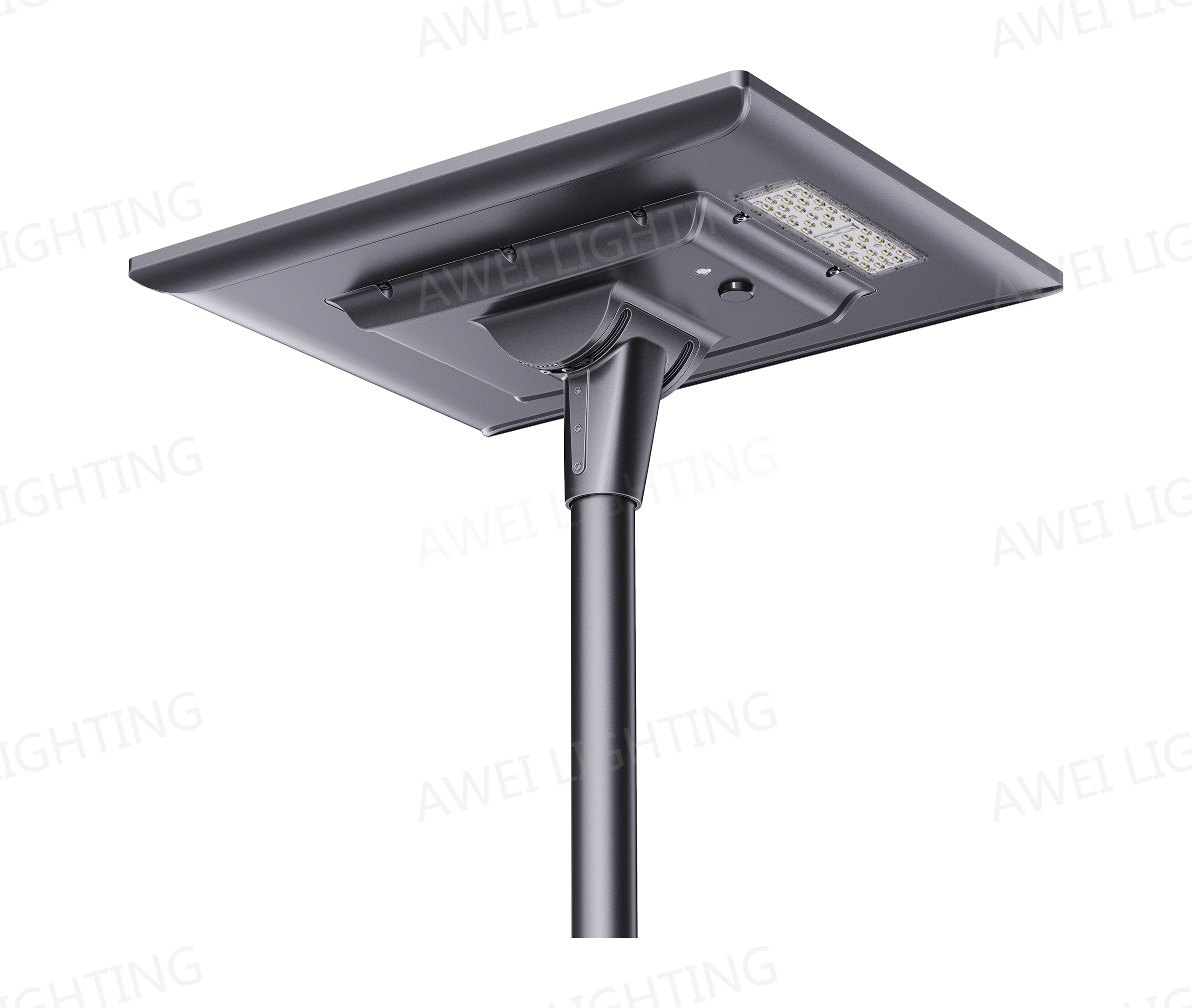 Solar Street Lights With Multiple Angles Waterproof IP66 7-Year Warranty Used In