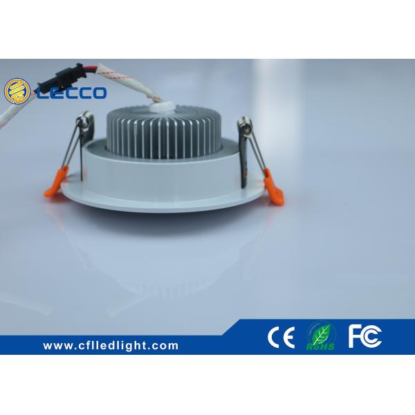 High Efficiency SMD 5730 LED Recessed Downlight For Bathroom / Office CRI > 80