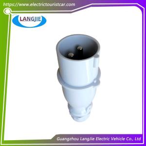 China Power Connector Standard Plug Y-20 013A-6 IP44 2P For Marshell Golf Cart And Tour Bus on sale
