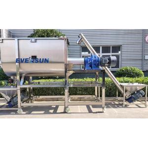 Stainless Steel Ribbon Chemical Food Mixer For Mixing Materials
