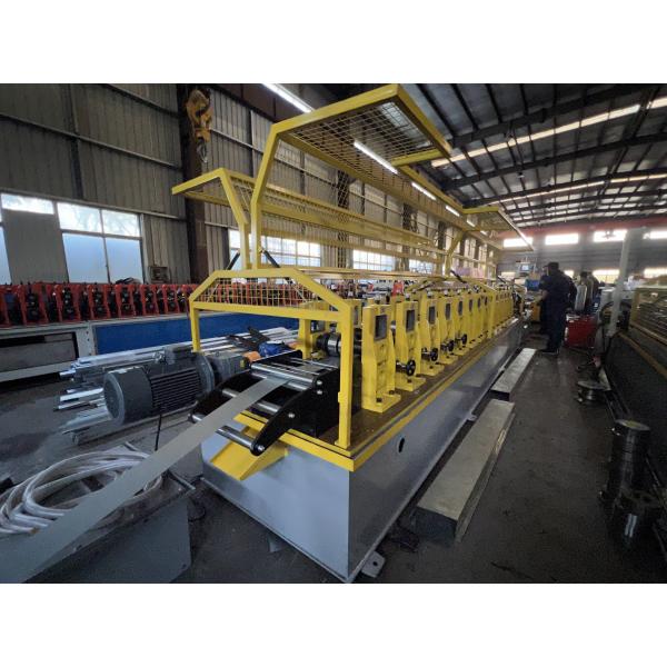 Buy 50-120m/min C U Stud Track Roll Forming Machine with Servo Following Cutting & Punching at wholesale prices