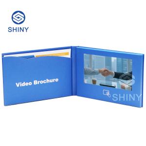 China LCD Video Brochure Card with 128MB-32GB Memory
