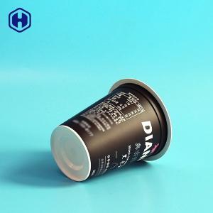 Empty Plastic Ice Cream Cups High Temperature Setrilization IML Containers