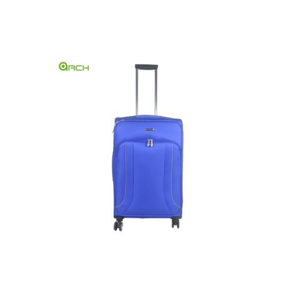 Buy Tapestry Trolley Case Soft Sided Luggage with Double Spinner Wheels at wholesale prices