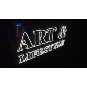 Custom Life&art style neon sign men cave exhibition wall lighting deco