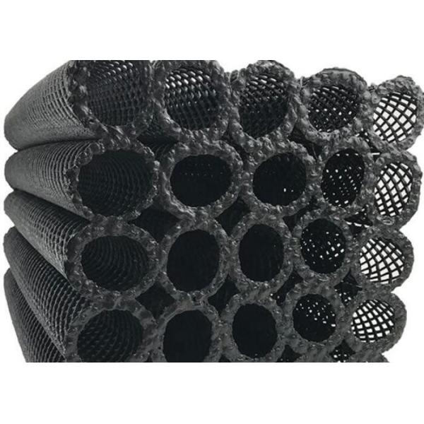 Bio Block Hdpe Plastic Piping Media For Water Treatment Black Color Hot For