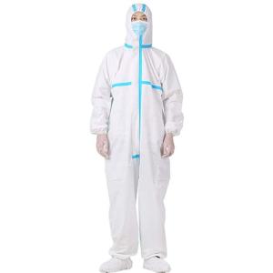 Antibacterial SMS Medical Protective Clothing For Hospital Eco Friendly