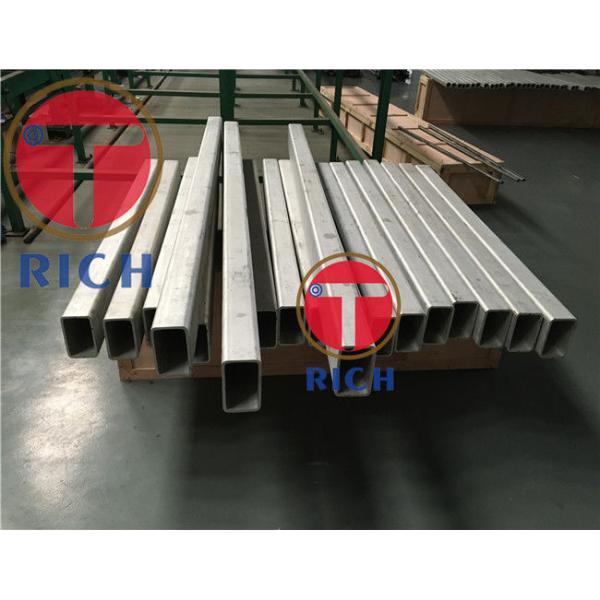 Seamless Stainless Steel Square Tube 2000-12000mm 304 316 Material