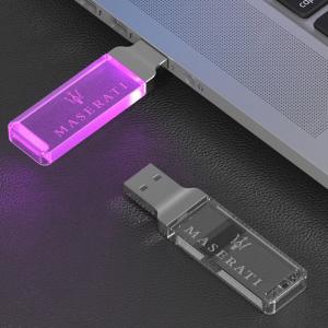 8GB 128GB UDP Flash Crystal USB Stick 2.0 Transparent Acrylic