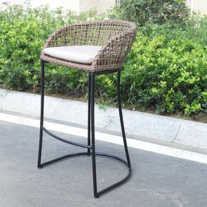 Single Chair High Bistro Kitchen Bar Table And Stools Rattan Chair Set Bar