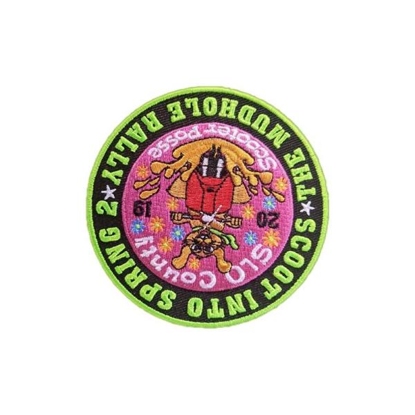 Buy OEM Hat Clothing Embroidered Patches Self - Adhesive Backing at wholesale prices