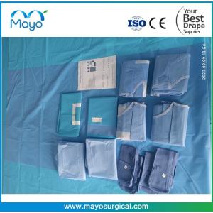 Quality General Surgery Disposable Sterile Minor Drape Pack With Gown for sale