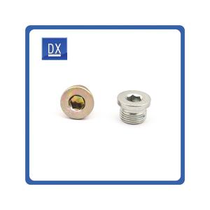 DIN 906 908 910 Screw Head Plug Steel Threaded Plug