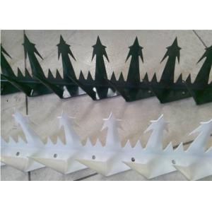 Easy To Install Wall Security Spikes High Steel Barbed Nail Fencing