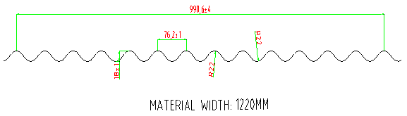 Corrugated Sheet Roll Forming Machine , Metal Roofing Forming Machine By Chain