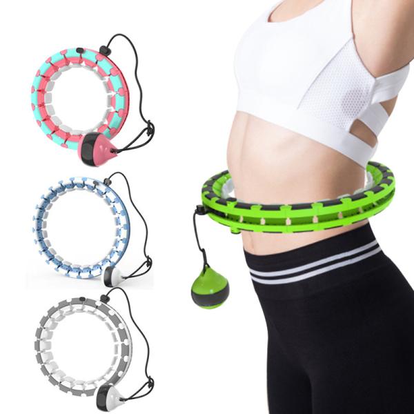Buy Unisex Adjustable Weighted Fitness Hoop Comprehensive Fitness Exercise at wholesale prices
