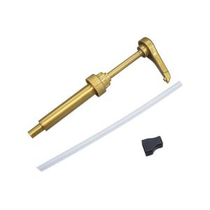 Food Grade Gold Syrup Dispenser Pump Dustproof Drip Proof Design