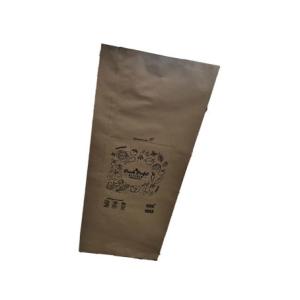 Custom Logo 30 Gallon Lawn Paper Bags Large Capacity Multiwall