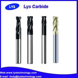 Quality various 4 flute solid carbide R general end mills for sale