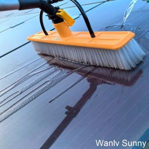 Solar Panel Cleaning Brush WLS-2-4 with Water/Dry Wash and 4.8 M Water Fed