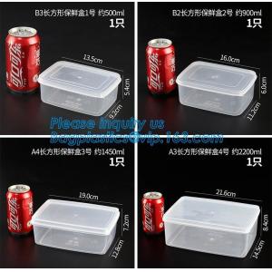 Factory direct sale pp plastic food storage canister set food preservative box