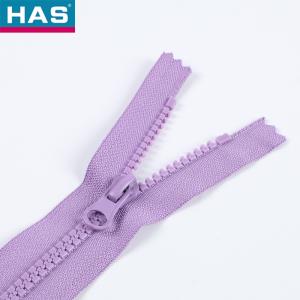 Buy cheap #5 Vislon Zipper with Close-end and colored dental floss teeth for Luggage or from wholesalers