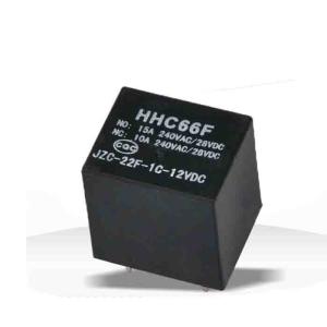 Quality HHC66F 15a 10a 24vdc mounting power pcb relay for sale