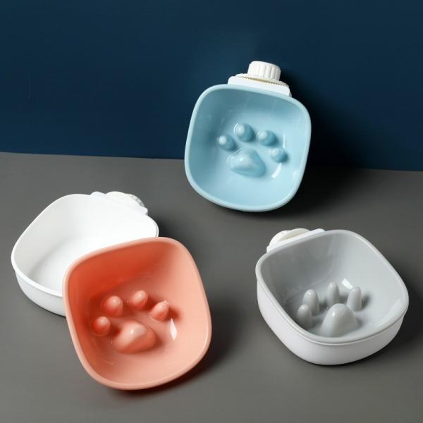 Footprints Fixed Hanging Pet Bowl Slow Food Feeder