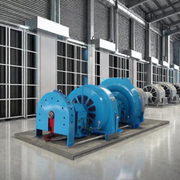 Customized Color And Stainless Steel Materials Water Turbine Generator For Hydropower Plant