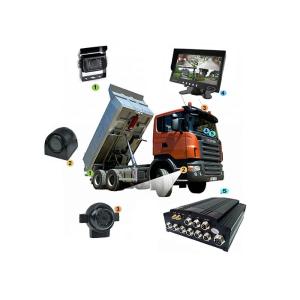 4 Channel 1080P HD Mobile DVR CCTV MDVR 2TB HDD Recording GPS 4G For Truck /