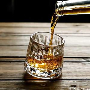 Borosilicate Clear Cylinder Crystal Whisky Glass Cup 170ml